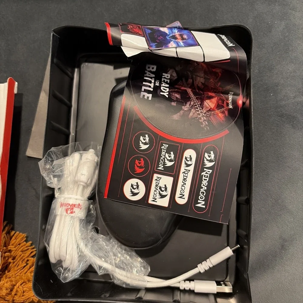 Redragon M690 PRO Wireless Gaming Mouse 8000 DPI 8 Buttons Rapid Fire RGB